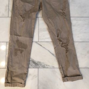 Anthropologie tan pants